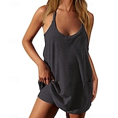 preiswerte Freizeitkleidung-ärmelloses Minikleid für den Sommer für Damen