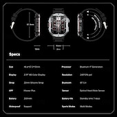 abordables Montres connectées-696 C30PRO Montre intelligente 2.19 pouce Smartwatch Montre Connectée Bluetooth Podomètre Rappel d&#039;appel Moniteur de Sommeil Compatible avec Android iOS Hommes Appels Mains Libres Rappel de Message