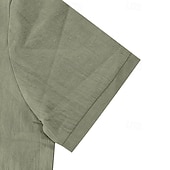 halpa Miesten Klassinen Polo-Miesten Polo Golfpaita liiketoiminta Kausaliteetti Classic Lyhythihainen Muoti Yhtenäinen väri Napit Tasku Kesä Kevät Normaali Musta Valkoinen Laivaston sininen Apila Khaki Vaalean sininen Polo