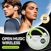 economico Cuffie telefoniche e per ufficio-m80 vivavoce telefono guida auricolare clip auricolare bluetooth 5.3 design ergonomico suono surround hifi per fitness palestra allenamento telefono cellulare
