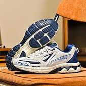 Χαμηλού Κόστους Ανδρικά Sneakers-ανδρικά αθλητικά παπούτσια τρεξίματος λευκά και πορτοκαλί με ελαφρύ πλέγμα – ευέλικτα αθλητικά παπούτσια για μπάσκετ και καθημερινή χρήση
