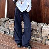 Women's Cargo Pants Hiking Pants Trousers Tactical Pants Outdoor Regular Fit Waterproof Pants / Trousers Drawstring Elastic Waist Black Red Hunting Climbing Camping / Hiking / Caving S M L XL cheap Bottoms-Women's Cargo Pants Hiking Pants Trousers Tactical Pants Outdoor Regular Fit Waterproof Pants / Trousers Drawstring Elastic Waist Black Red Hunting Climbing Camping / Hiking / Caving S M L XL