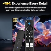 levne TV boxy-android 14 smart tv stick 4k hdr10 hlasové dálkové dvoupásmové wifi bluetooth h313 streamovací přehrávač médií