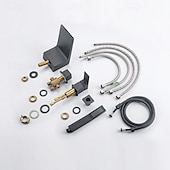 olcso Csaptelepek fürdőkádhoz-Kád csaptelep - Modern Kortárs Festett felületek Római kád Réz szelep Bath Shower Mixer Taps