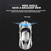cheap Car DVR-1080P Full HD WIFI Car Dashcam 3 Channel Recording Front Left Right Rear Night Vision Loop Recording 24H Parking Monitor