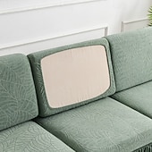 baratos Capa para assento de Sofá &amp; Apoios de Braços-Capa de almofada de sofá com saia para sala de estar com design vintage, protetor de móveis resistente à água, elastano, elástico removível, capa de sofá de canto em forma de L