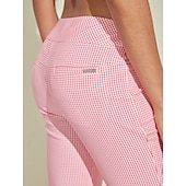 abordables Ropa de golf femenina-Mujer pantalones de golf Rosado morado Azul vaquero Negro Prendas de abajo Ropa de golf para damas Ropa Trajes Ropa Ropa