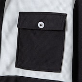 preiswerte Herrenhemd zum Knöpfen-Herren Hemd Sommerhemd Freizeithemd Strandhemd Knopfhemd Schwarz Wein Dunkelgrün Grau Kurzarm Bedruckt Revers Urlaub Hawaiianisch Bekleidung Polyester Mode Lässig Bequem Tasche