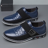 billiga Tillfällig-bruna slip-on sneakers för män med kardborreband – trendiga skor för vardagskläder och aktiv livsstil
