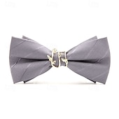 cheap Men&#039;s Ties &amp; Bow Ties-Men&#039;s Neckties Modern Contemporary Metal Solid Color Wedding Party Daily Wear
