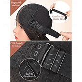 voordelige Synthetische trendy pruiken-Lange bruine highlights pruiken voor vrouwen, ombre bruin, gemengd blond, pruiken met zwarte wortels, synthetische lange krullende golvende pruiken met kant haarlijn, hittebestendige vezelpruik voor