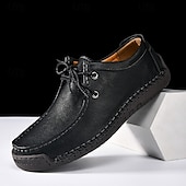 levne Pánské tenisky-pánské šněrovací boty z umělé kůže - stylové a pohodlné, ideální pro podnikání - příležitostné příležitosti a přechody z kanceláře do večera
