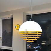 economico Luci Isola cucina-Lampadari a sospensione a LED da 30*30 cm, isola cucina, lampadari da 35*40 cm, lampadari a 1 testa, moderni, stile fattoria, per ingresso, lampade da soffitto sospese sopra il tavolo, bianco caldo.