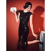 olcso Kiegészítők és még sok más-1920-as évek A nagy Gatsby Flapper fejpánt A nagy Gatsby Toll Retro Csillogó glitter Kristály / Strassz Jelmez Női Farsang Álarcos mulatság Április bolondja Party estélyi viselet Álarcos mulatság