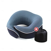 cheap Bedding Accessories-Travel Neck Pillow Chin Support Pillow Adjustable 100% Pure Memory Foam, New Ergonomic Design Soft Best Full Neck Surround Pillow Sleep for Home, Airplanes &amp; Car