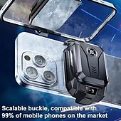 cheap Universal Accessories-SL14 Mobile Phone Cooler with Removable 1500mAh Battery Semiconductor Cooling Fan and LED Temperature Display for Gaming