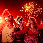 זול פאות גברים-פאה חומה מתולתלת לגברים פאות בורי שנות ה-80 (רק פאות)