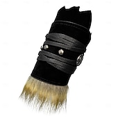 halpa Lisävarusteet ja enemmän-Retro / vintage Keskiaika Renessanssi Ranneke Soturi Viikinki Naamiaispuku Miesten Viikinki Halloween Karnevaali Juhla Suoritus LARP Aikuisten 1 rannetuki / JOS TARVITSET PARIN, TILAA 2 Käsivartijat