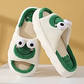 economico Pantofole da casa-Ciabatte simpatiche a forma di animale pelose morbide e comode ciabatte slip-on in peluche per esterni e interni scarpe da casa unisex