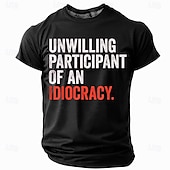 preiswerte Patriotisches T-Shirt für Veteranen-Herren Sarkasmus T Shirt Kurzarm T-Shirt 3D-Druck Rundhalsausschnitt Hemd Militär Lustiges politisches T-Shirt Straße Lässig Täglich Schwarz Blau Grün Sommer Frühling Ganzjahres Bekleidung S M L XL