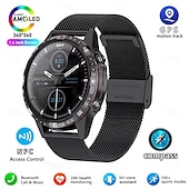 abordables Montres connectées-GT45 Montre intelligente 1.6 pouce Smartwatch Montre Connectée Bluetooth Rappel d&#039;appel Contrôle de l&#039;Activité Rappel sédentaire Compatible avec Smartphone Femmes Hommes Rappel de Message Podomètre
