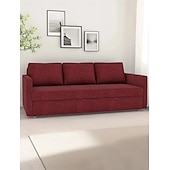 baratos Capa do sofá futon.-capa de sofá-cama capa de futon capa de poliéster acolchoado de cor sólida capa frihetcover litb capa prime