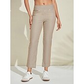 abordables Ropa de golf femenina-Mujer pantalones de golf Rosado morado Azul vaquero Negro Prendas de abajo Ropa de golf para damas Ropa Trajes Ropa Ropa