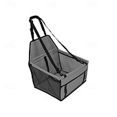 abordables Fundas de asiento para coche-Asiento elevador para coche plegable para perros, impermeable y transpirable, bolsa de viaje para perros pequeños y medianos