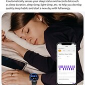 Недорогие Смарт-часы-696 T98 Умные часы 1.43 дюймовый Смарт Часы Bluetooth Педометр Напоминание о звонке Датчик для отслеживания сна Совместим с Android iOS Мужчины