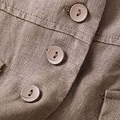 Χαμηλού Κόστους Βασικά Ψεύτικα Πουκάμισα-Γυναικεία Λινό από ψεύτικο βαμβάκι Τσέπη Κουμπιά Σκέτο Βασικό Καθημερινό Αμάνικο Λαιμόκοψη V Κανονικά μπλουζάκια Αργίες Εξόδου Μαύρο Πορτοκαλί Πράσινο του τριφυλλιού Χακί Μπεζ Καλοκαίρι