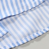preiswerte Herrenhemd zum Knöpfen-Herren Sommerhemd Freizeithemd Strandhemd Knopfhemd Himmelblau Kurzarm Streifen Revers Urlaub Hawaiianisch Button-Down Bekleidung Polyester Mode Lässig Bequem
