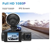 cheap Car DVR-1080P Full HD WIFI Car Dashcam 3 Channel Recording Front Left Right Rear Night Vision Loop Recording 24H Parking Monitor