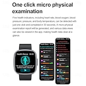 ieftine Ceasuri Smart-Ceas inteligent 696 ET593 tracker de fitness monitor de somn apel Bluetooth remindere Android iOS 40mm 1.75
