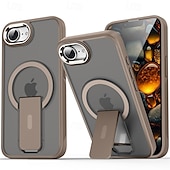 economico Cover per iPhone-telefono Custodia Per Apple AirTag iPhone 16 Pro Max Plus iPhone 15 Pro Max Plus iPhone 13 12 11 Pro Max Copertura Posteriore Custodia ad adsorbimento magnetico con Supporto Traslucido Magnetico PC