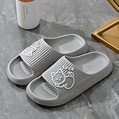 economico Pantofole da casa-Pantofole Cloud Slides per donne e uomini pantofole da doccia sandali da bagno estremamente comodi con suola spessa imbottita
