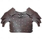 levne brnění-Retro Středověké Renesanční Zbraně a výzbroj Pirát Válečník Viking Cvočky Pevná barva Maškarní kostým Pánské Viking předvečer Všech svatých Karneval Plesová maškaráda Karneval předvečer Všech svatých