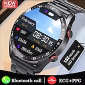 cheap Smartwatch-Smart Watch for Men, ECGPPG Bluetooth Call Laser Health, Blood Pressure Fitness, Sports Waterproof, Long Battery Life