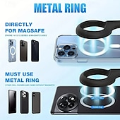 levne Držáky do auta-Magnetický držák na mobilní telefon do větracích otvorů auta, otočný o 360 stupňů pro všechny telefony