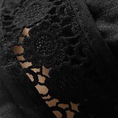 abordables Short en lin et coton-Femmes Short en coton et lin Shorts Slacks Occasionnel Court Naturel Uni Avec Poches Conception à cordon élastique Confortable Extérieur Sortir Noir Gingembre Vert Amande Été Coupe régulière