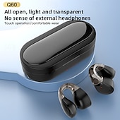 cheap TWS True Wireless Headphones-Q60 TWS Bluetooth Earphone 9D Stereo Wireless Headphone In-Ear HiFi Earbud HandsFree Headset With Microphone For Xiaomi iPhone