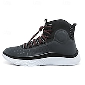 Χαμηλού Κόστους Ανδρικά Sneakers-ανδρικά κόκκινα και λευκά ψηλά αθλητικά παπούτσια μπάσκετ με απορρόφηση κραδασμών – κορυφαία άνεση και ανθεκτικότητα για αθλητικές επιδόσεις