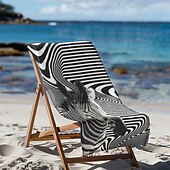 economico set di asciugamani da spiaggia-telo mare stampato, telo mare leggero e anti-sabbia ad asciugatura rapida, ideale per viaggi, piscina e uso all&#039;aperto