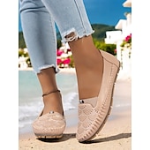 preiswerte Damenhausschuhe und -halbschuhe-Damen-Slipper mit Strasssteinen – glitzernde, ausgehöhlte flache Schuhe zum Gehen und Autofahren