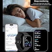 cheap Smartwatch-696 GTX20 Smart Watch 1.85 inch Smartwatch Fitness Running Watch Bluetooth Pedometer Call Reminder Sleep Tracker Compatible with Android iOS Women Men Hands-Free Calls Message Reminder IP 67 38mm