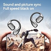 お買い得  ビジネスヘッドセット-m75 ハンズフリー電話運転ヘッドセット 耳かけ式 Bluetooth 5.3 ステレオ サラウンド サウンド HiFi フィットネス ジム ワークアウト 携帯電話用