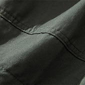 preiswerte Klassiker-Herren Cargo-Shorts Shorts Sommershorts Mehrere Taschen Klappentasche Einfach Komfort tragbar Knielang Outdoor Sport Täglich Mode Lässig Schwarz Gelb