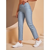 abordables Ropa de golf femenina-Mujer pantalones de golf Rosado morado Azul vaquero Negro Prendas de abajo Ropa de golf para damas Ropa Trajes Ropa Ropa