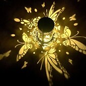 preiswerte Landschaftslichter-Solarlaternen für draußen, wasserdichte hängende Solarlaterne, Gartendeko, Solarleuchten für Hinterhof, Veranda, Terrasse, Tisch, Hof, Balkon, Rasen, Weg, Geschenke für Frauen, Oma, Mama