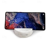 economico Supporto per telefono-Supporto per cellulare in pietra naturale impermeabile elegante supporto da scrivania in marmo per smartphone decorazione per ufficio e casa