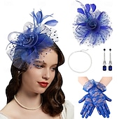 cheap Accessories and More-1920s The Great Gatsby Flapper Headband Bead Bracelet Earrings The Great Gatsby Retro Sparkling Glitter Crystal / Rhinestone Women&#039;s Carnival Valentine&#039;s Day Masquerade Party Evening Wear Masquerade